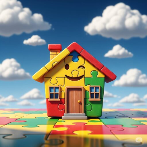 Puzzle house